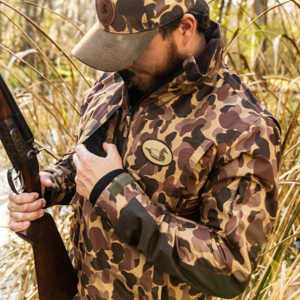 Camouflage Military Field Jacket - Brown Camo - Picture 3 of 6